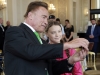 Governor Arnold Schwarzenegger takes a selfie with environmental activist Greta Thunberg.