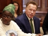 Arnold Schwarzenegger and Rosamund Adoo-Kissi-Debrah discuss the importance of making pollution visible.