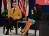 Former President of Mexico Vicente Fox discusses immigration reform with Gabriela Teissier, Univision