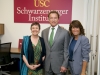 Ellen Hanak- Center Director, PPIC Water Policy Center, Arnold Schwarzenegger, Bonnie Reiss - Global Director, USC Schwarzenegger Institute 
