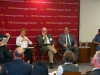Kevin Starr-University Professor, Susan Kennedy-CEO, Advanced Microgrid Solutions, Lester Snow-Executive Director, California Water Foundation, Arnold Schwarzenegger, Bonnie Reiss