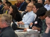 Students and Price faculty engaged in discussion