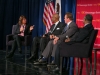 Bonnie Reiss, Chief Frank Fowler, Arnold Schwarzenegger, Rod Paige