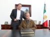 Governor Schwarzenegger and President Fox take a tour of Centro Fox.