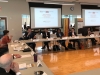 Schwarzenegger Institute Director of Strategic Initiatives Conyers Davis, speaks to the forum