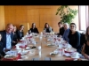 Pictured above, from left to right: Amanda Ehrman, Deputy Director of the Schwarzenegger Institute; Detlof von Winterfeldt, Professor of Public Policy, Wendy Wood , Provost Professor of Psychology and