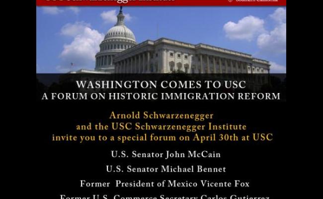 Washington Comes to USC: Immigration Reform Forum